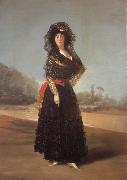 Francisco Goya Duchess of Alba oil painting on canvas